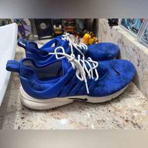 Nike Womens Blue Air Presto DX3376-400 Lightweight Comfort Sneaker Shoes 11/12.5